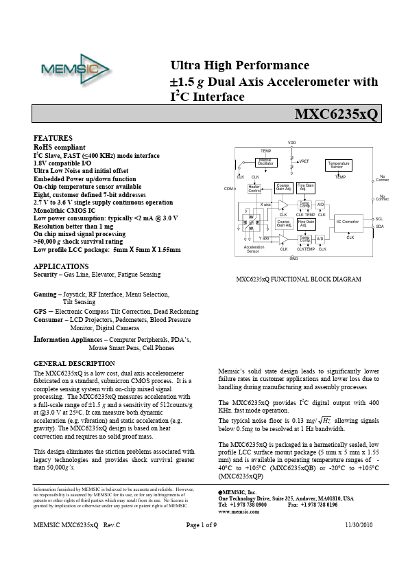 <?=MXC62353Q?> डेटा पत्रक पीडीएफ