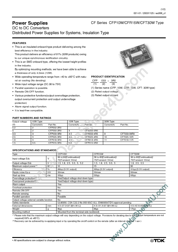 CFR018-4R5