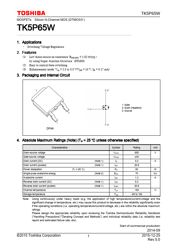 TK5P65W