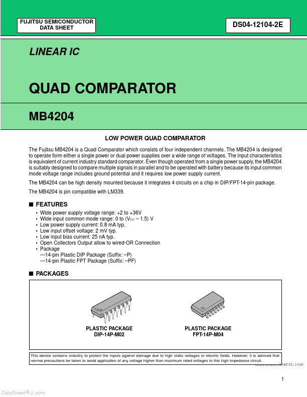 MB4204 Fujitsu Media Devices