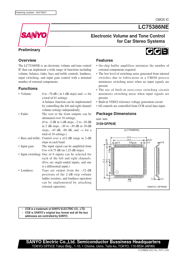 LC75386NE