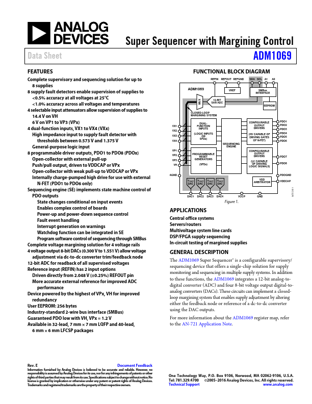 ADM1069 Analog Devices