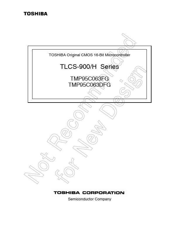 TMP95C063DFG Toshiba