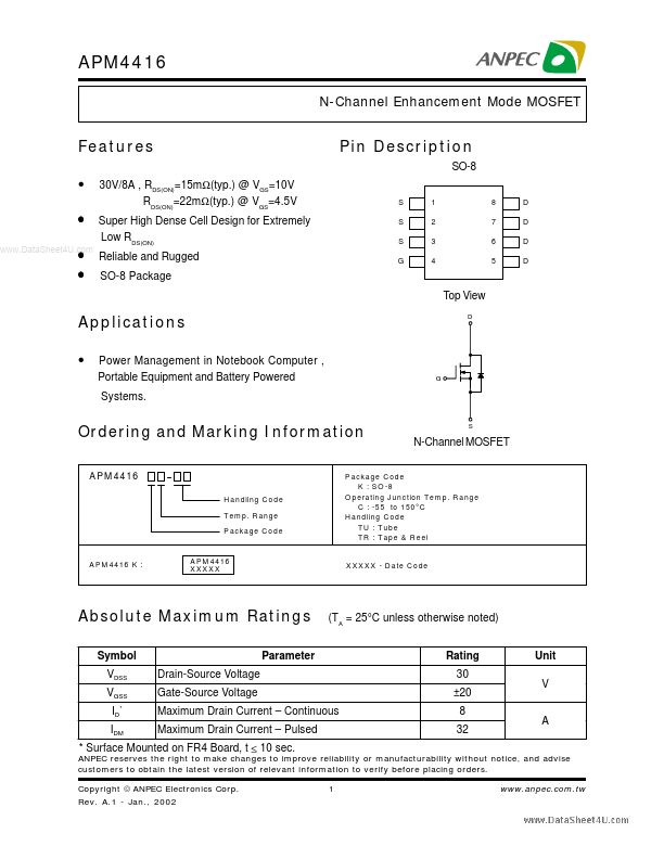 APM4416