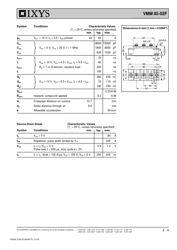 VMM85-02F