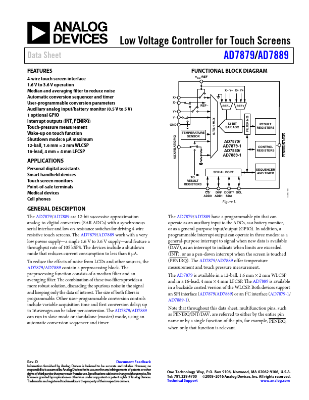 AD7889 Analog Devices