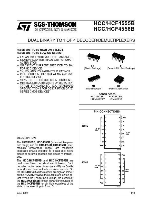 HCF4556B