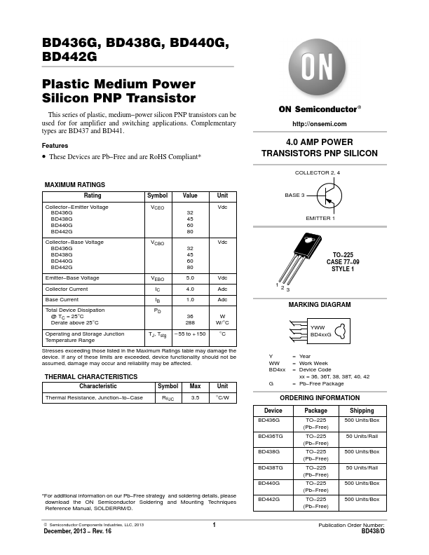 <?=BD440G?> डेटा पत्रक पीडीएफ