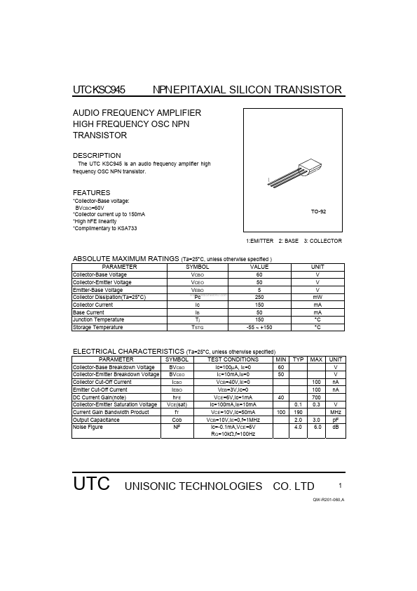 KSC945 UTC