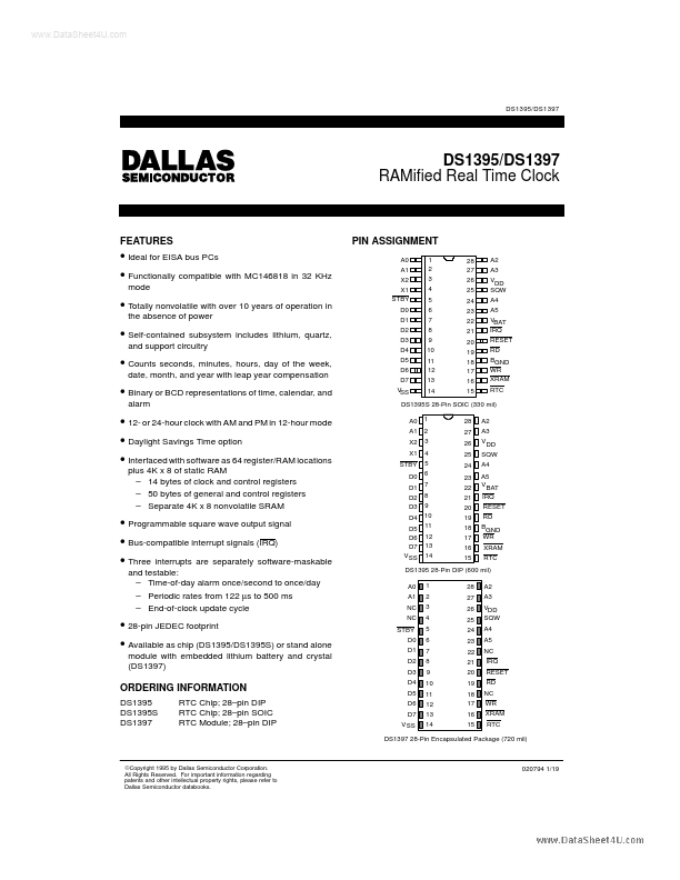 DS1395 Dallas Semiconductor
