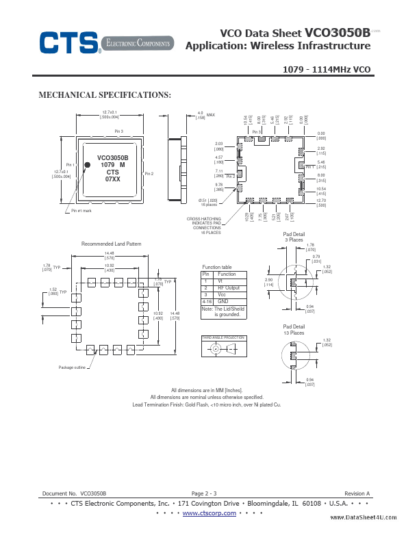 VCO3050B