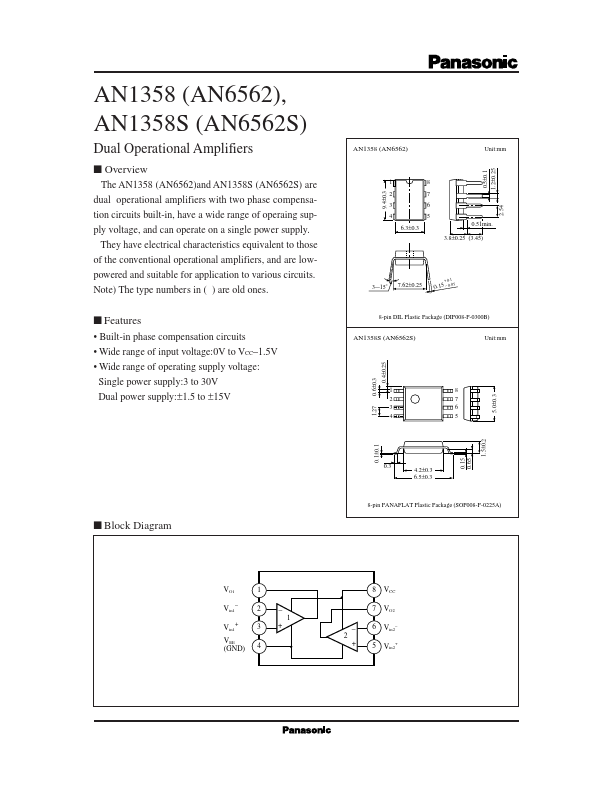 AN1358 Panasonic Semiconductor