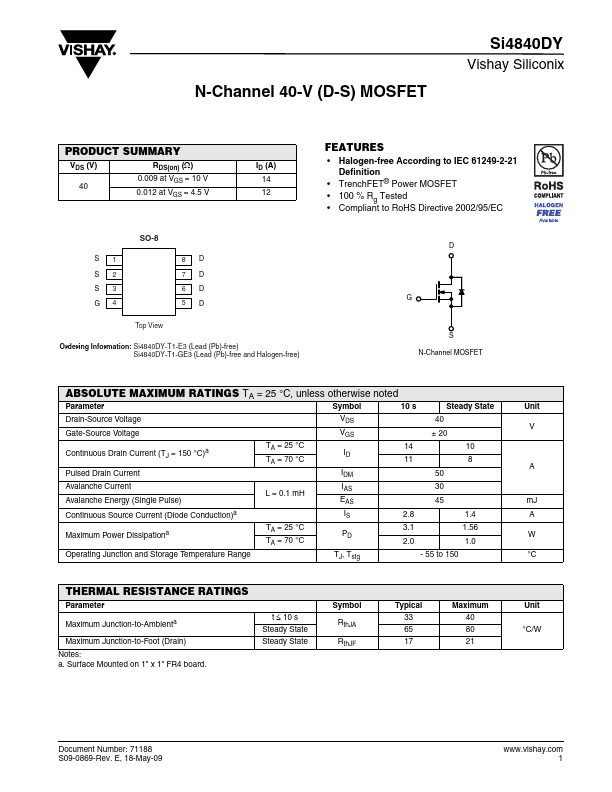 SI4840DY