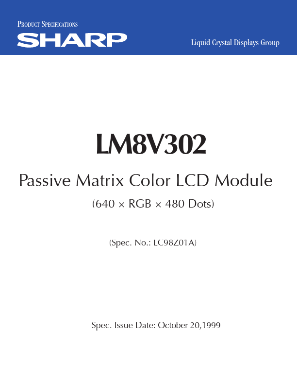 LM8V302 Sharp