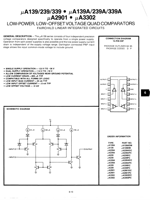 UA3302 Fairchild Semiconductor