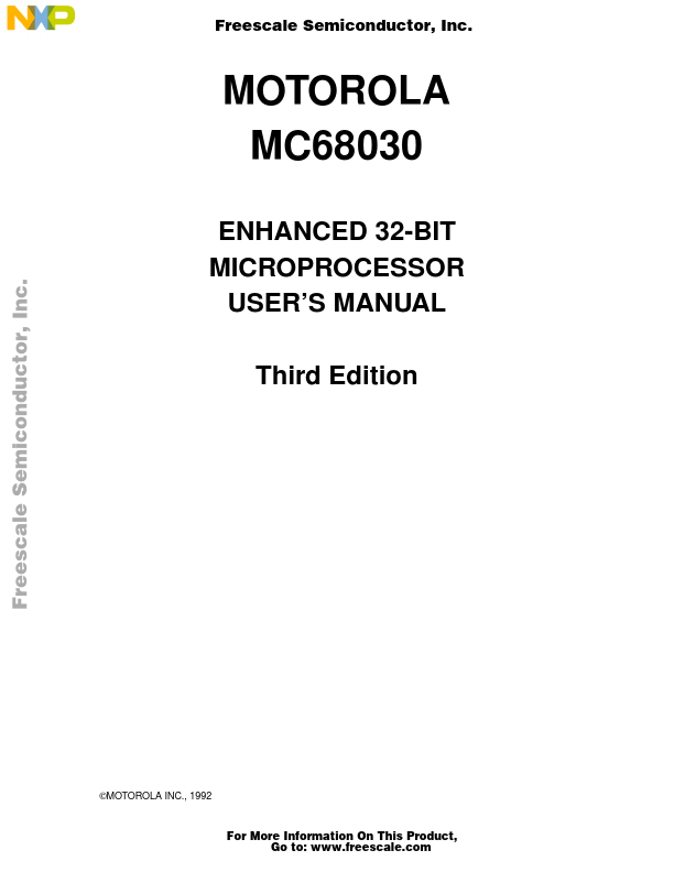 MC68030 NXP