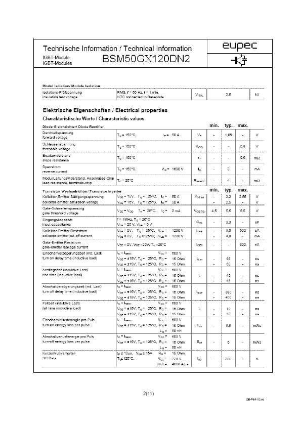 BSM50GX120DN2