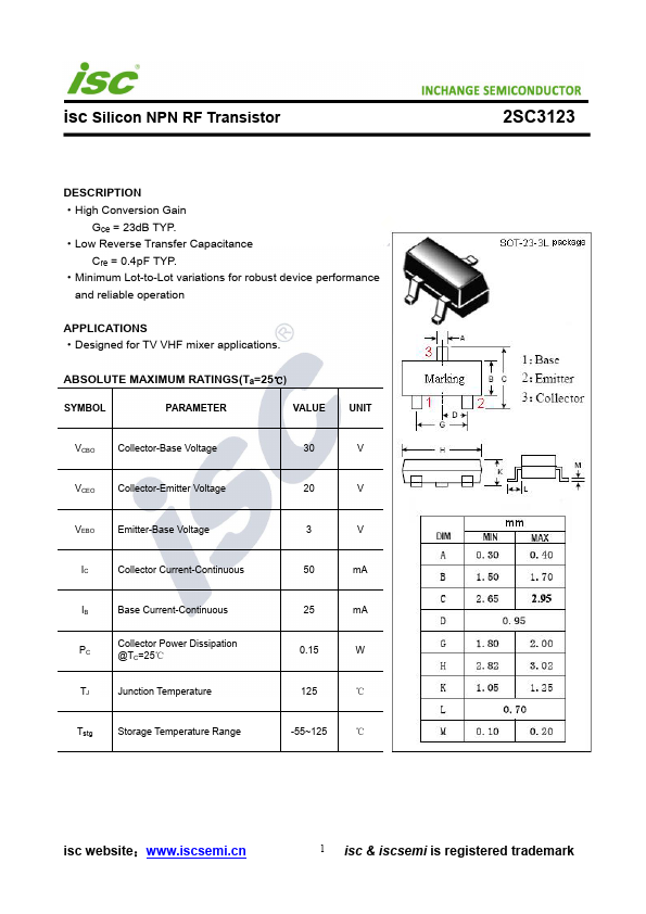 2SC3123