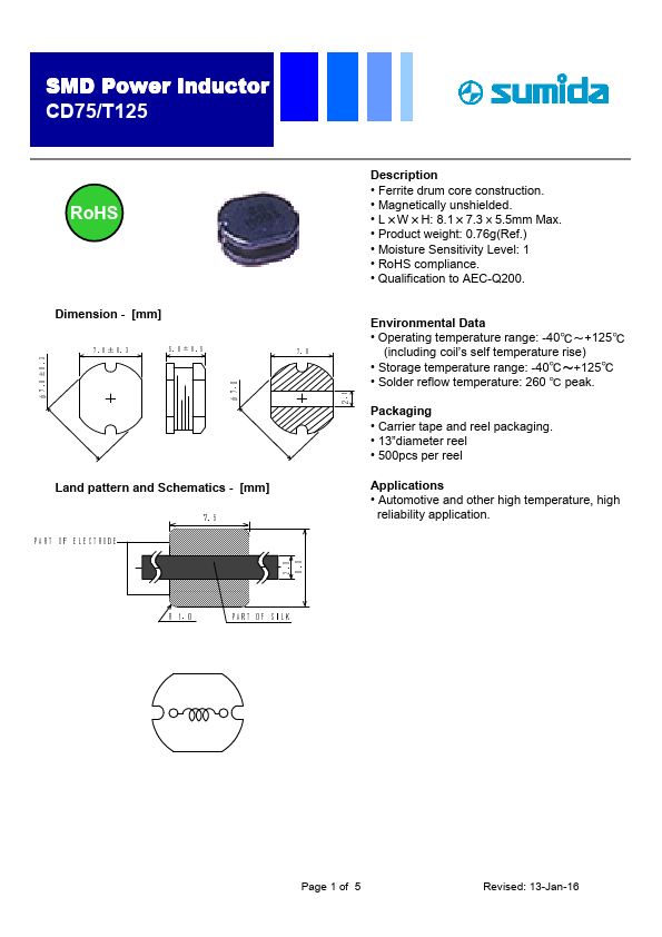 CD75T125NP-391KC