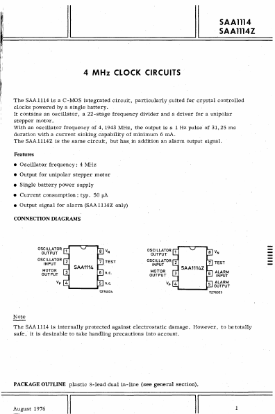 SAA1114Z Philips