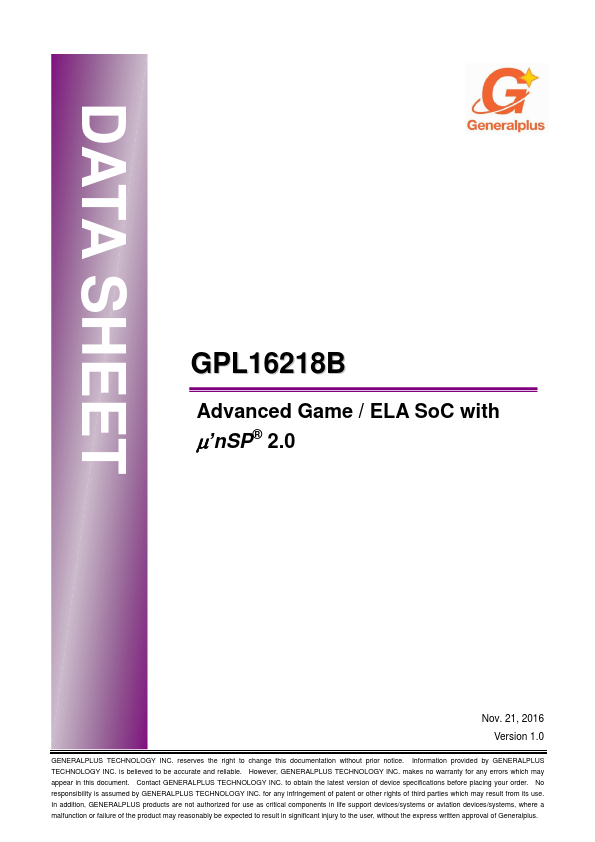 GPL16218B