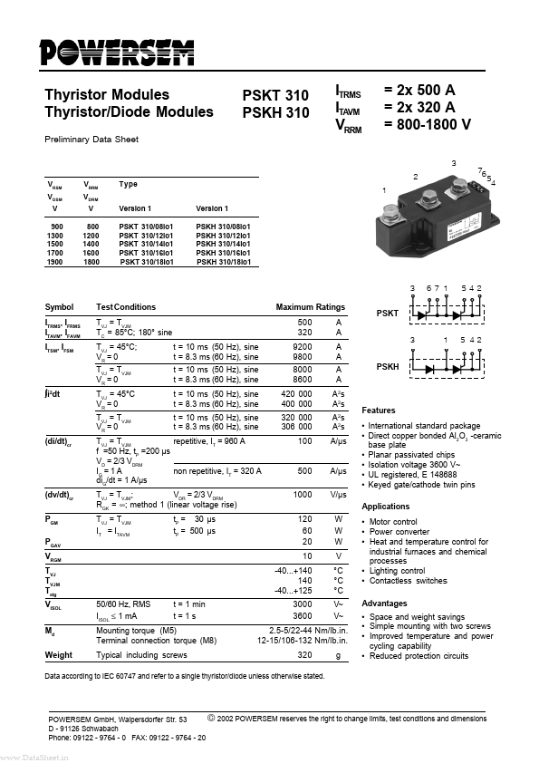 PSKH310