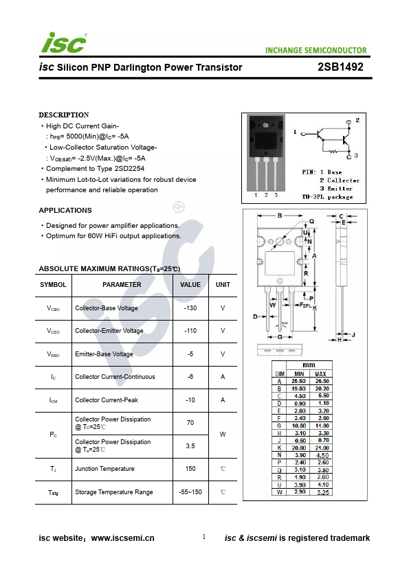 2SB1492