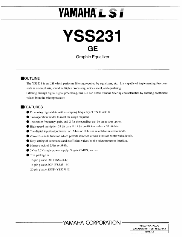 YSS231-D