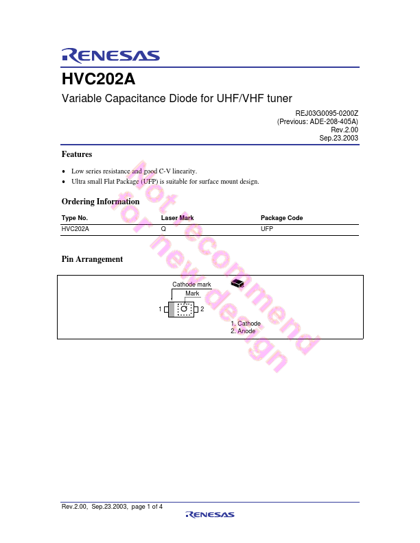 HVC202A Renesas