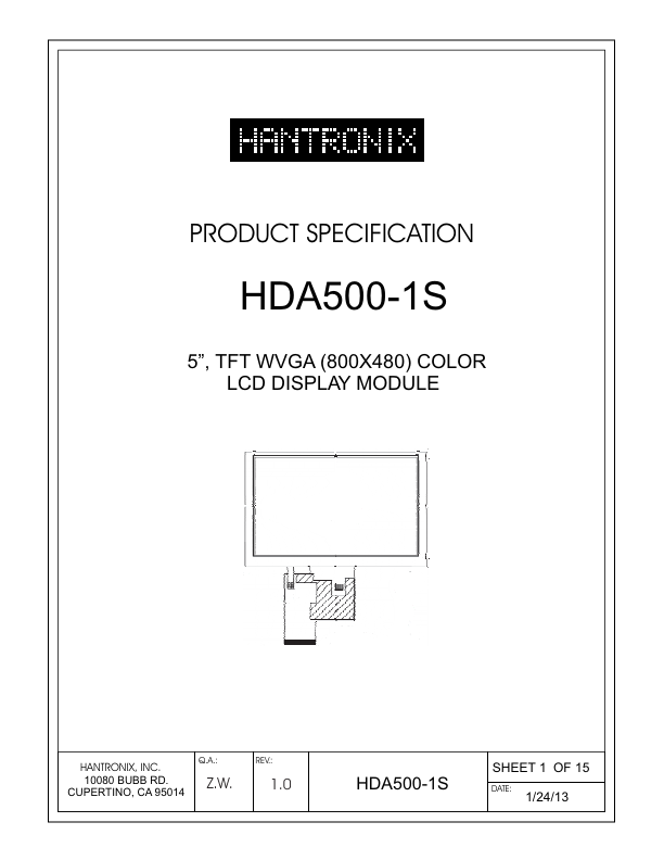 HDA500-1S HANTRONIX
