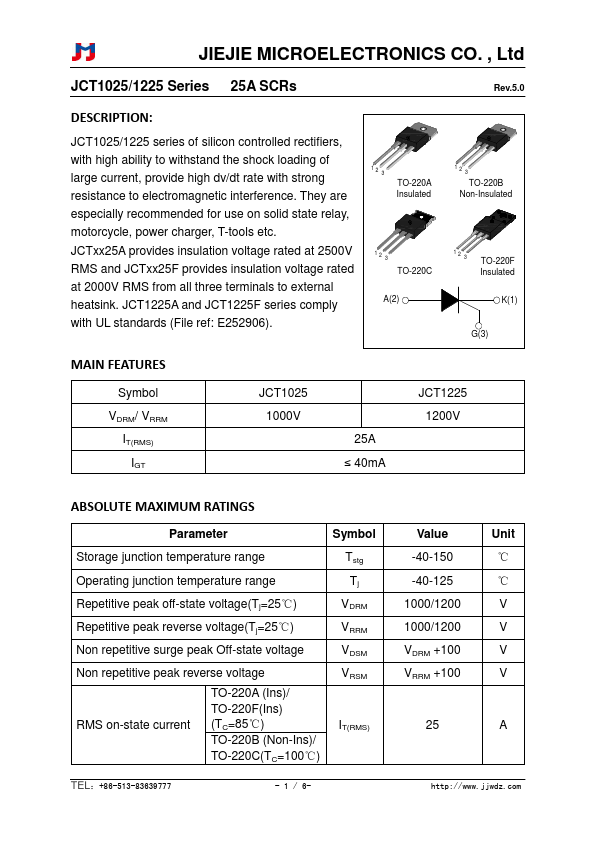 JCT1025A