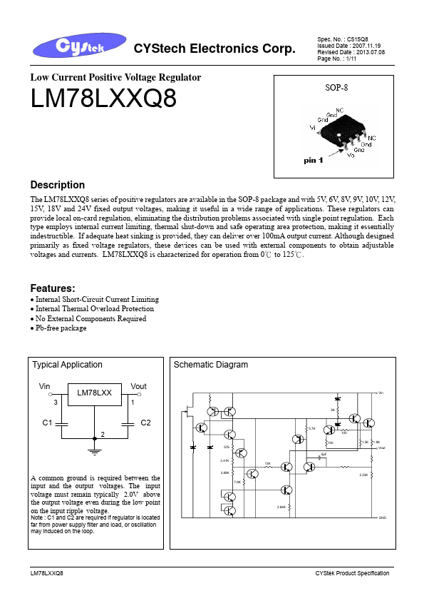 <?=LM78L18Q8?> डेटा पत्रक पीडीएफ