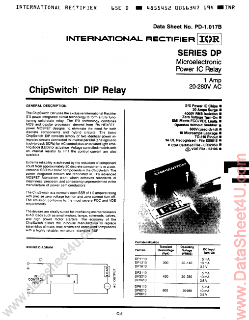 DP2210 International Rectifier