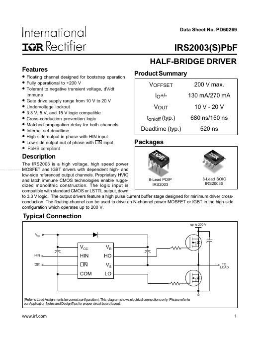 IRS2003PBF