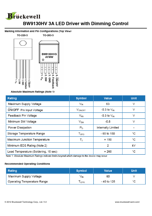 BW9130HV