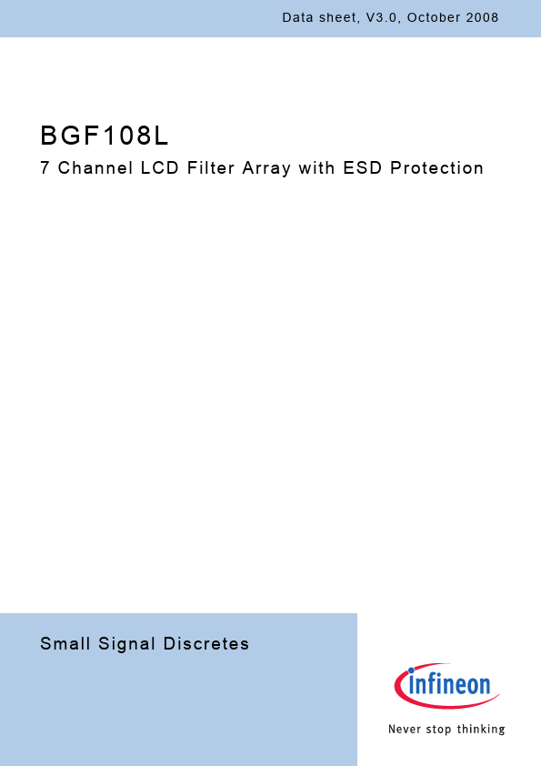 BGF108L Infineon