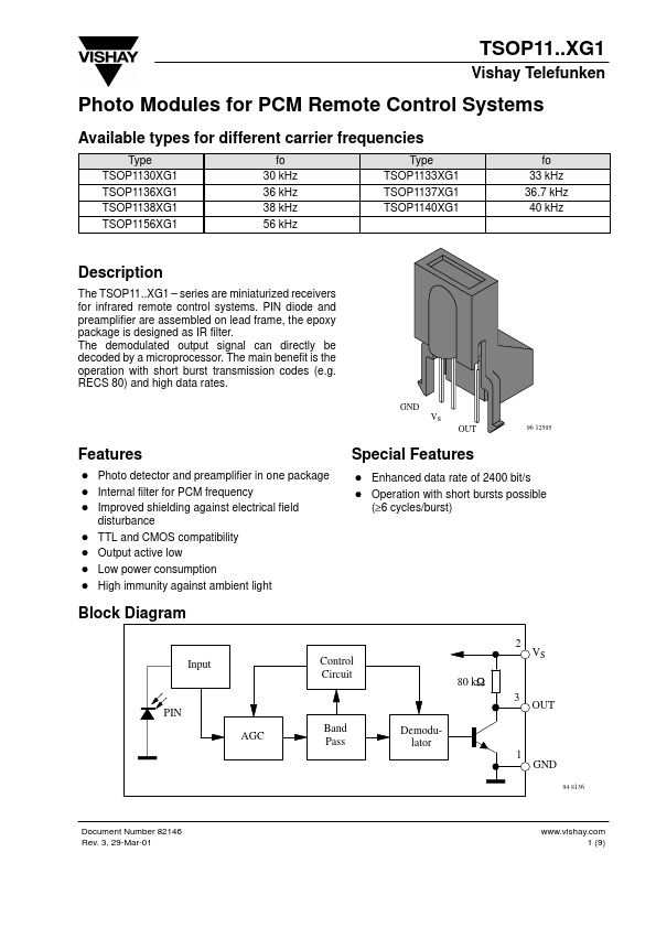 TSOP1156XG1