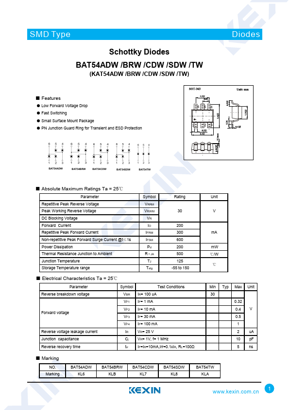 BAT54ADW