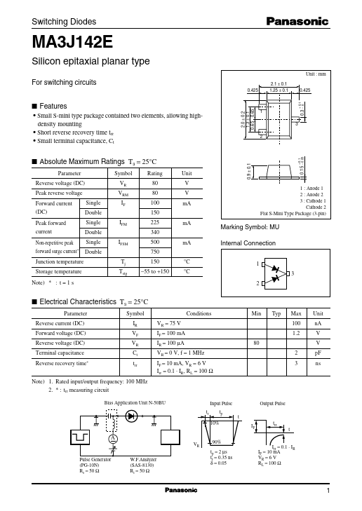 MA3J142E Panasonic