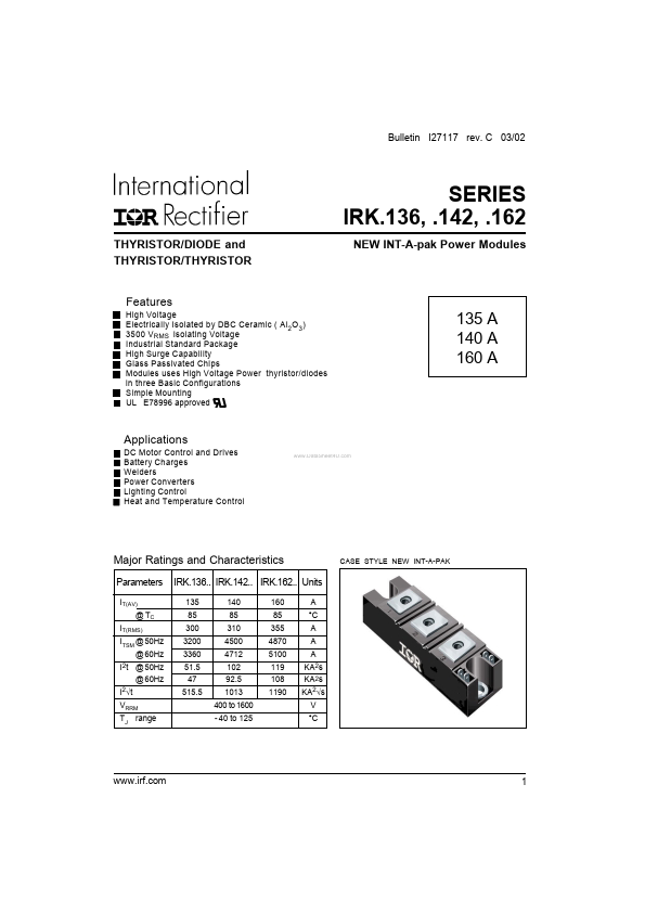 IRK.162 International Rectifier