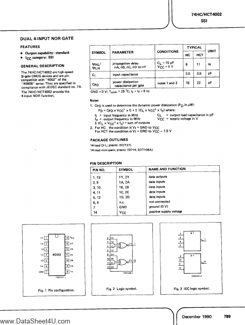 PC74HCT4002