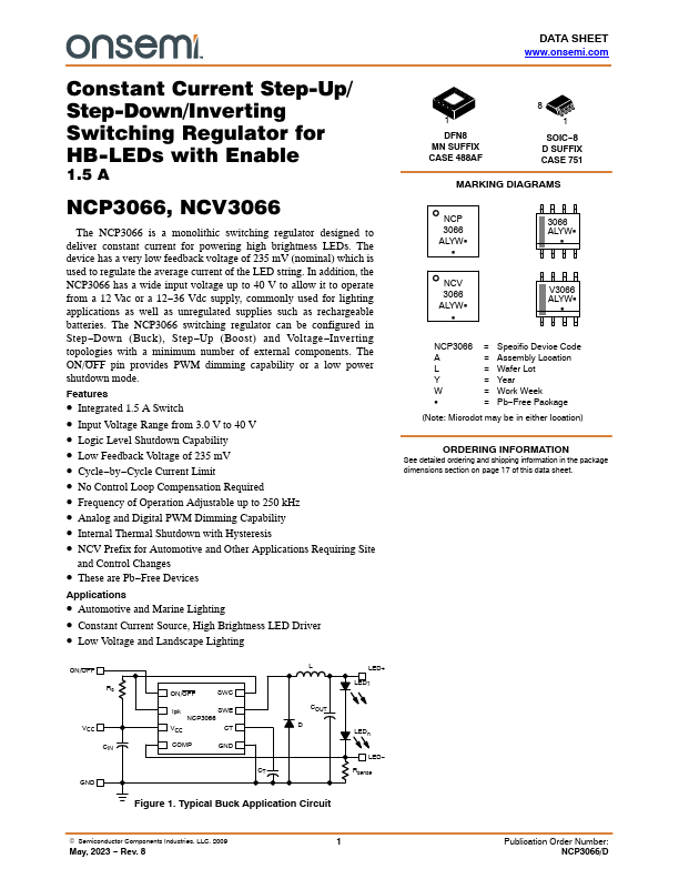 NCP3066 ON Semiconductor