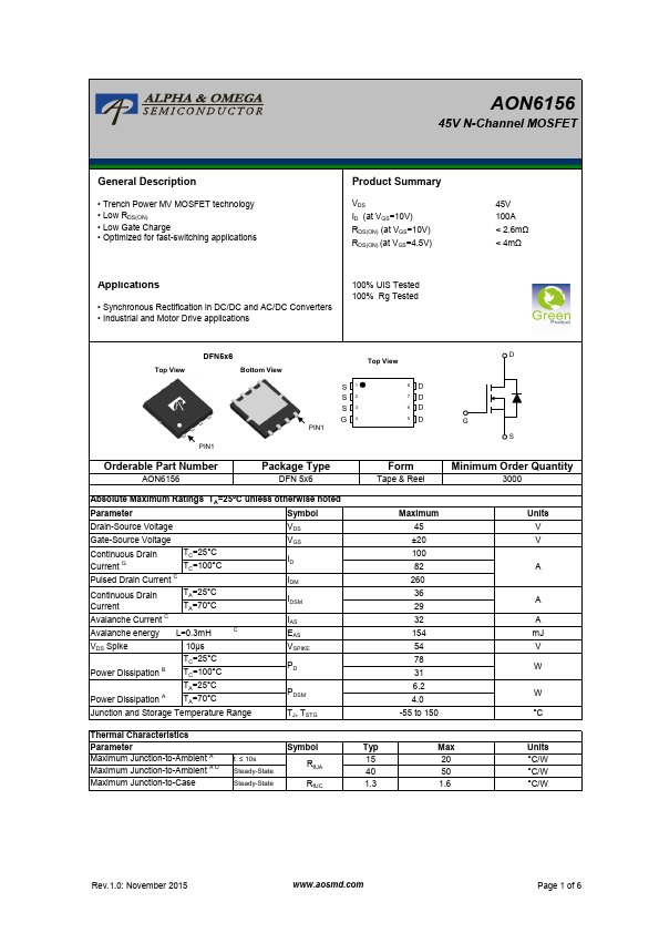 AON6156