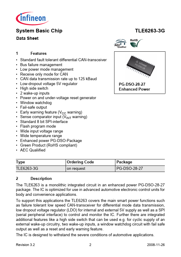 TLE6263-3G