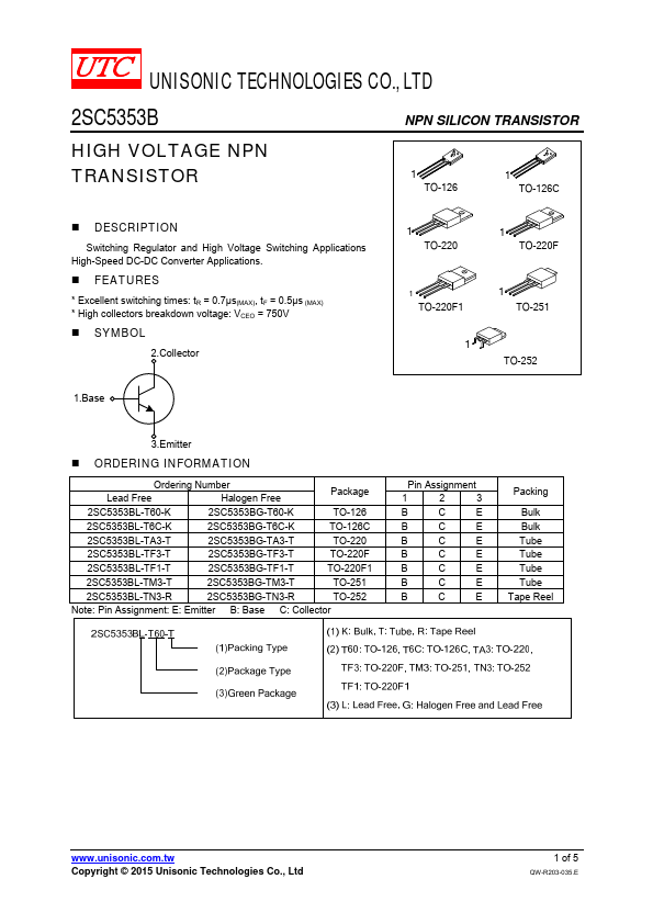 2SC5353B UTC