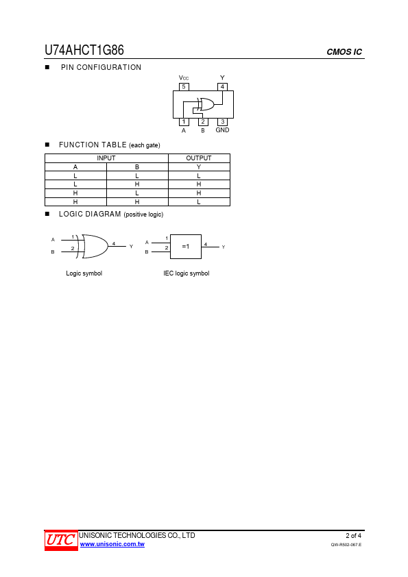 U74AHCT1G86