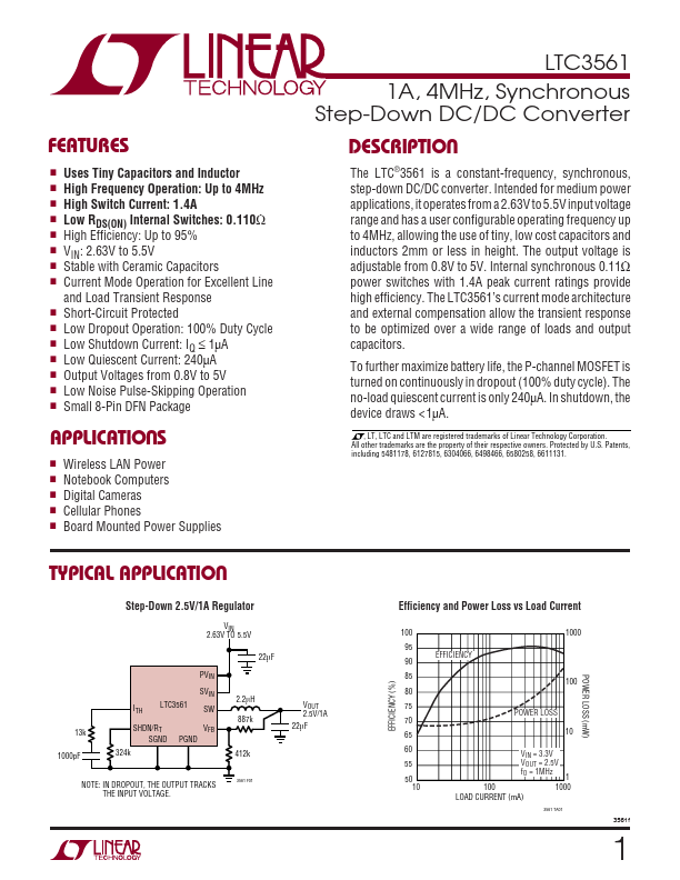 LTC3561 Linear Technology