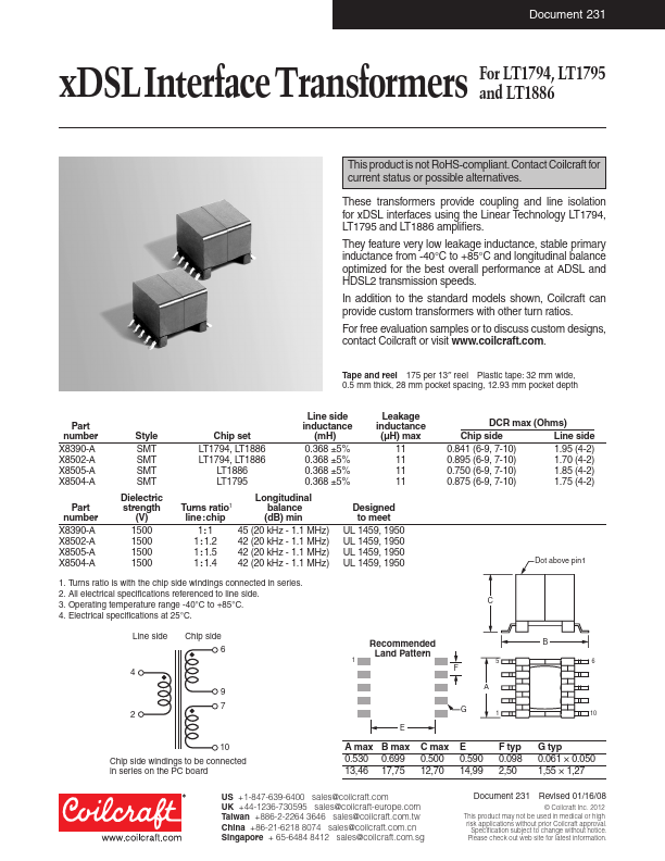 X8505-A