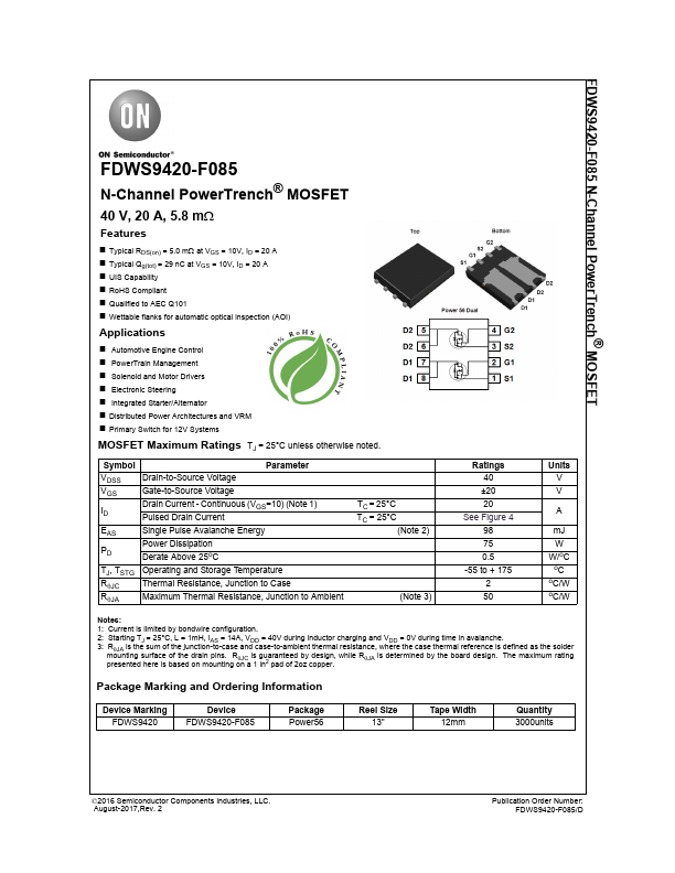 <?=FDWS9420-F085?> डेटा पत्रक पीडीएफ