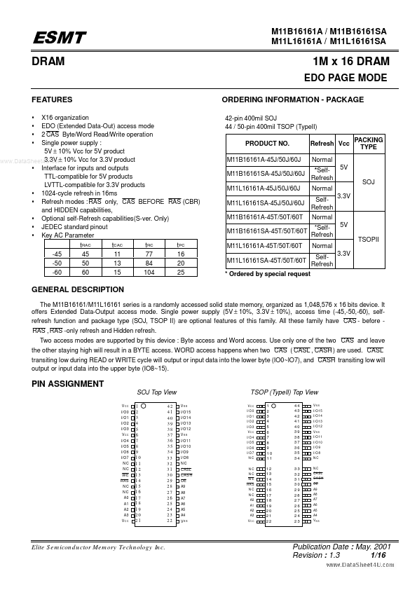 M11L16161SA EliteMT